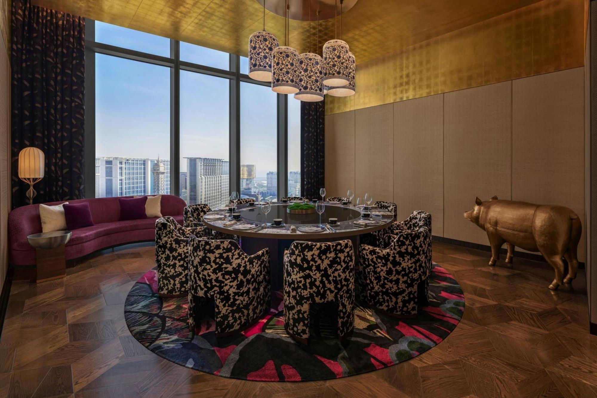 W Macau - Studio City 外观 照片 The private dining room at the restaurant