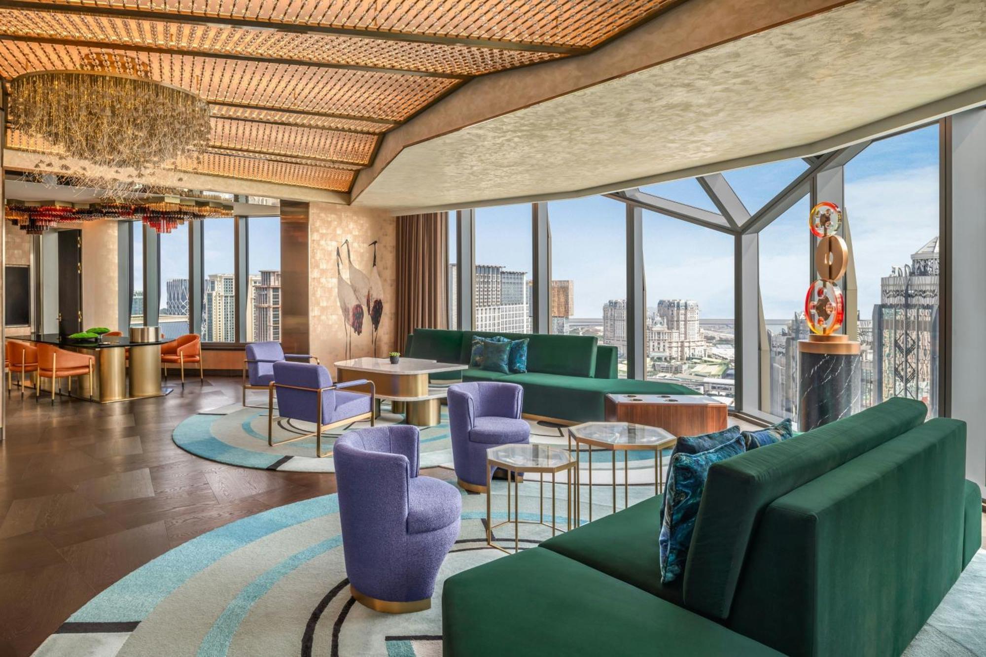 W Macau - Studio City 外观 照片 The 101 Lounge